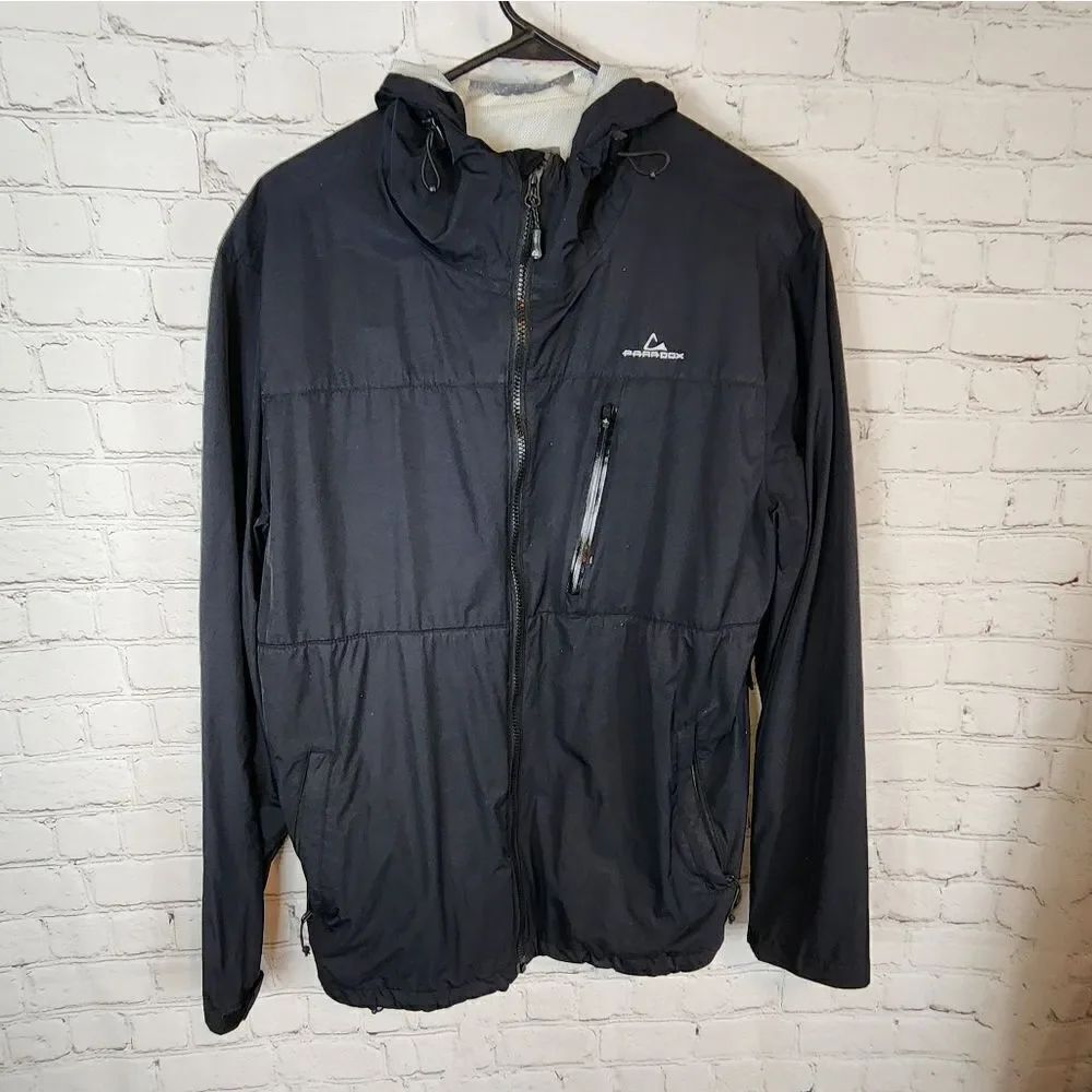 Men's Paradox zip up jacket, size Large